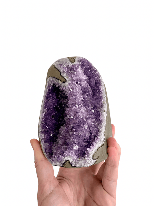 Cut-base Amethyst cluster from Uruguay | 1422 Grams - FossilsAndMore