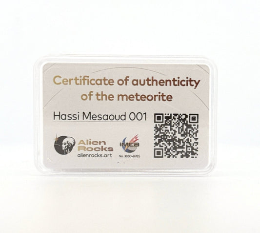 Martian Meteorite Nakhlite | Hassi Messaoud 001 - FossilsAndMore