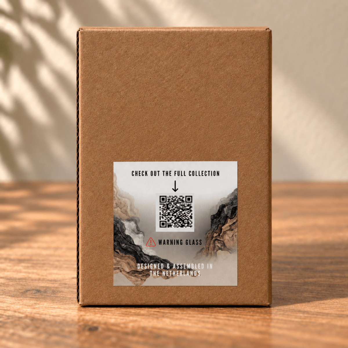Metasequoia species Fossil Leaf in Shadow Box Frame - FossilsAndMore