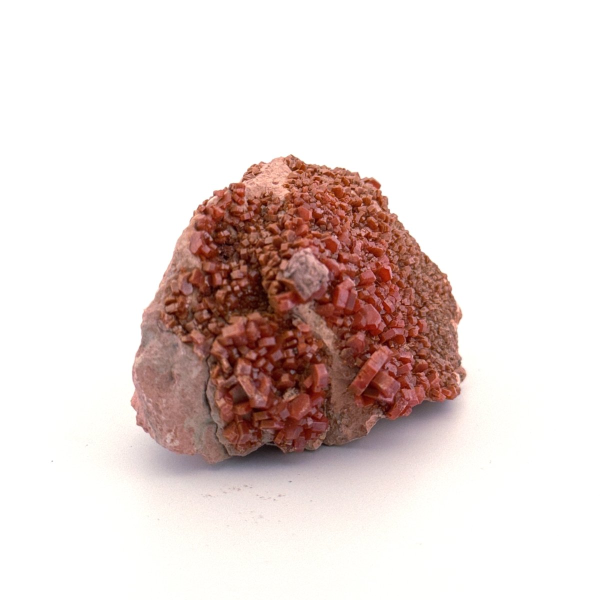 Vanadinite mineral cluster (108 Grams) from Mibladen, Morocco - FossilsAndMore