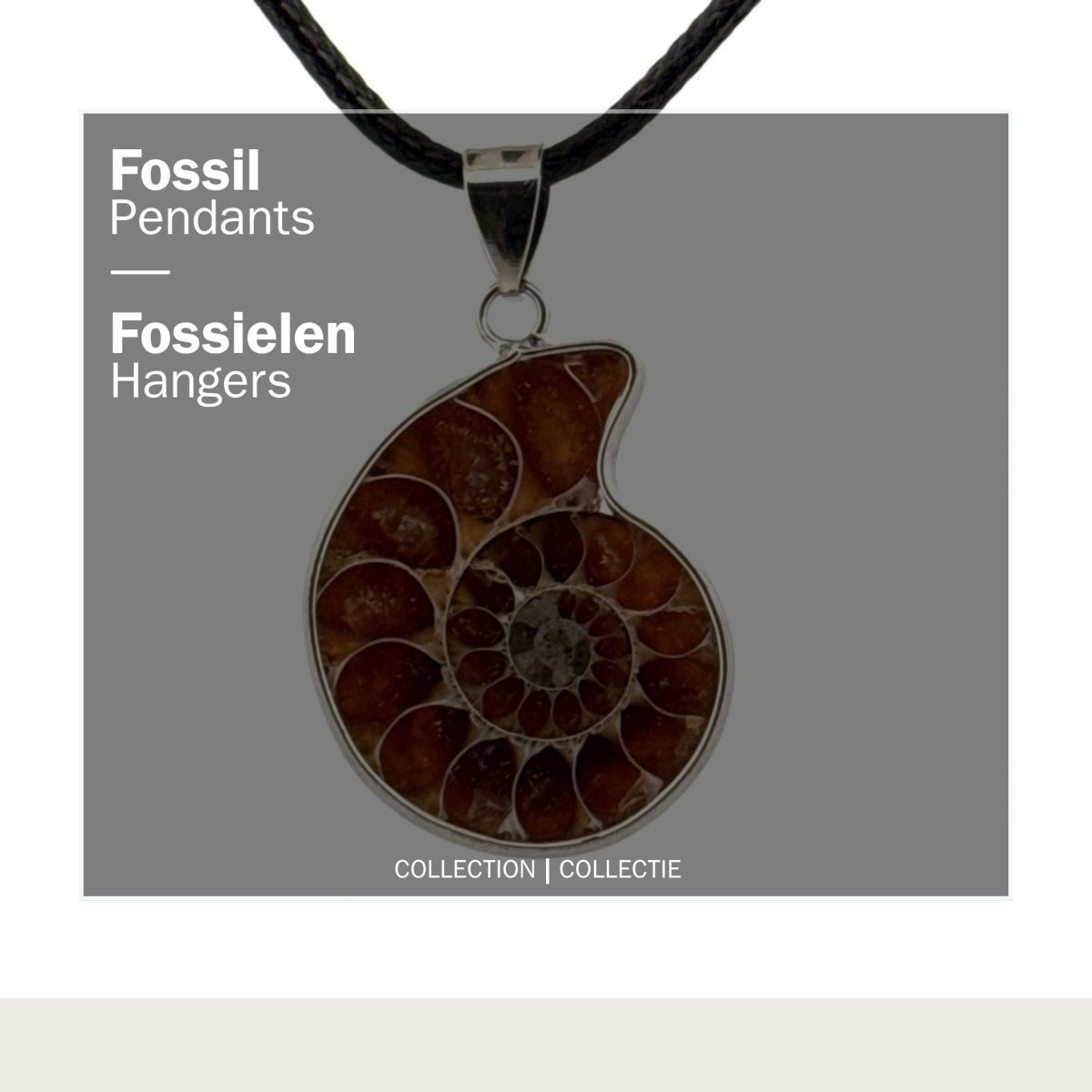 Fossil pendants - FossilsAndMore