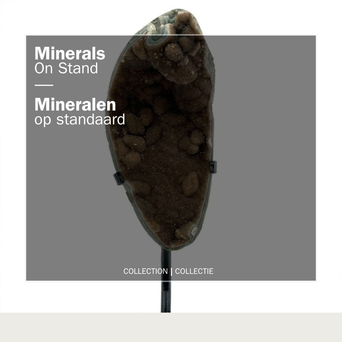 Decorative Minerals on Stand - FossilsAndMore