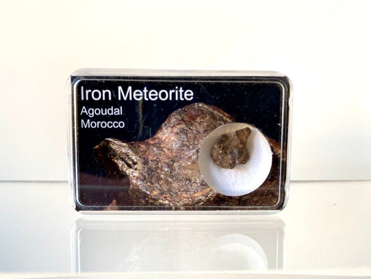 0.50" Agoudal Meteorite fragment - FossilsAndMore