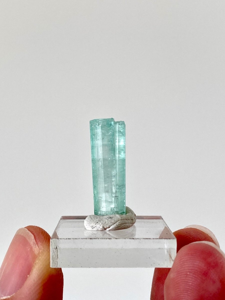 0.91" Natural Raw Tourmaline mineral (small) - FossilsAndMore