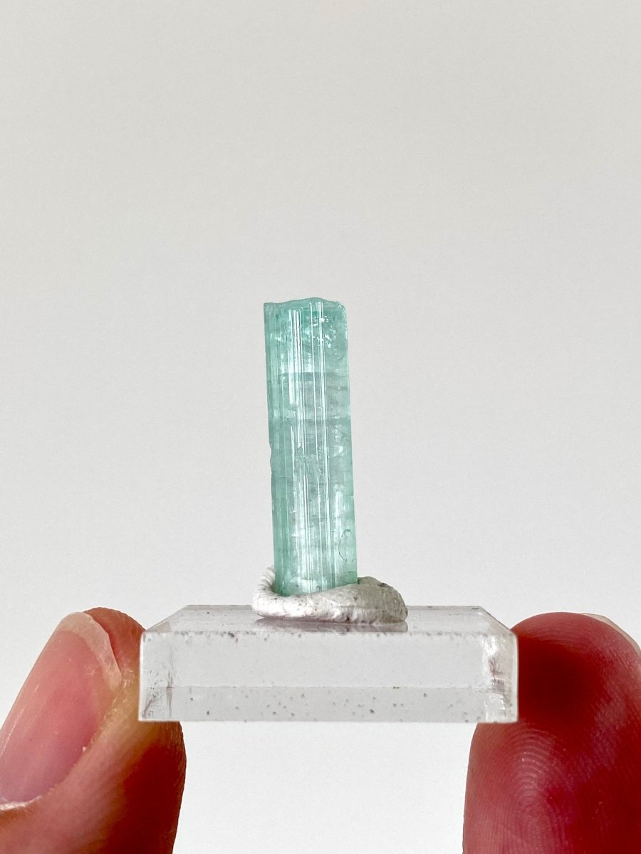 0.91" Natural Raw Tourmaline mineral (small) - FossilsAndMore