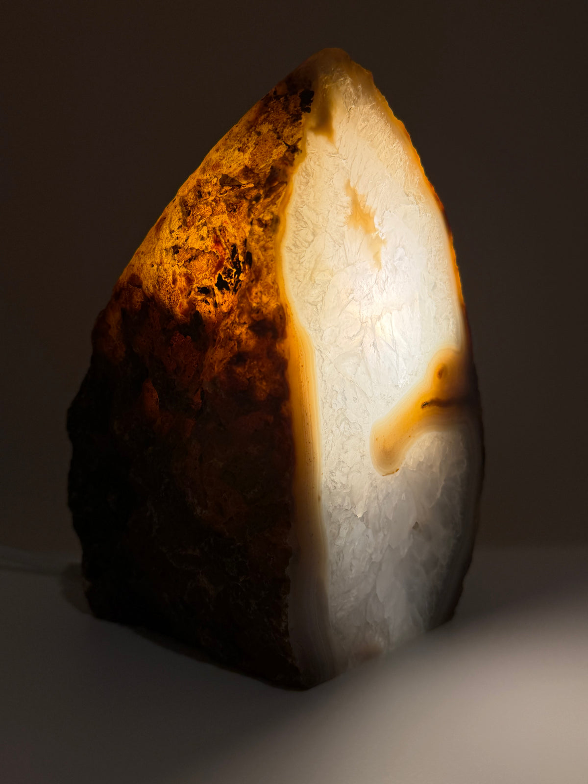 Agate Geode Lamp | 6.70"