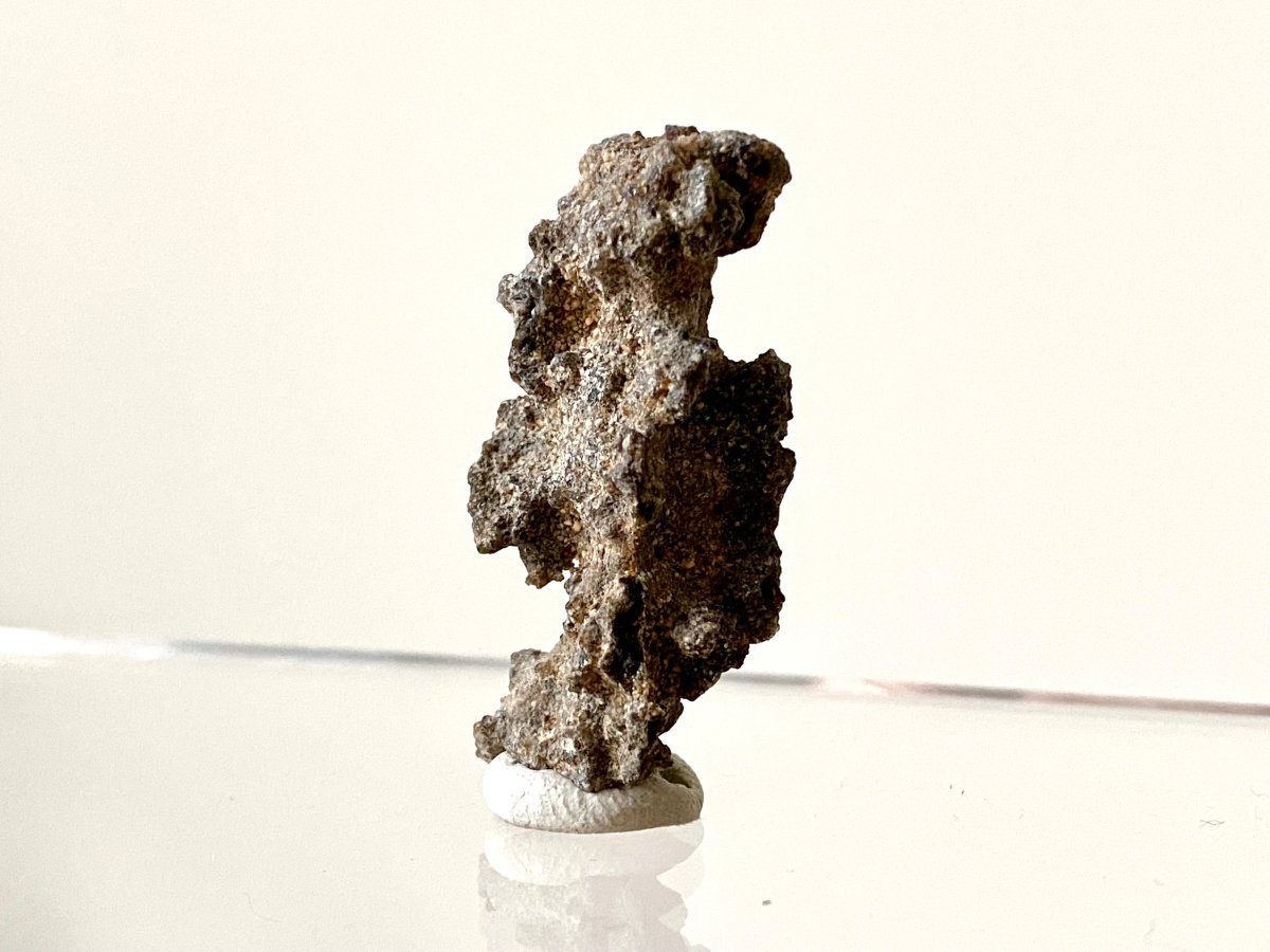 1.38" Fulgurite, Nature’s Lightning - Formed Gemstone! - FossilsAndMore