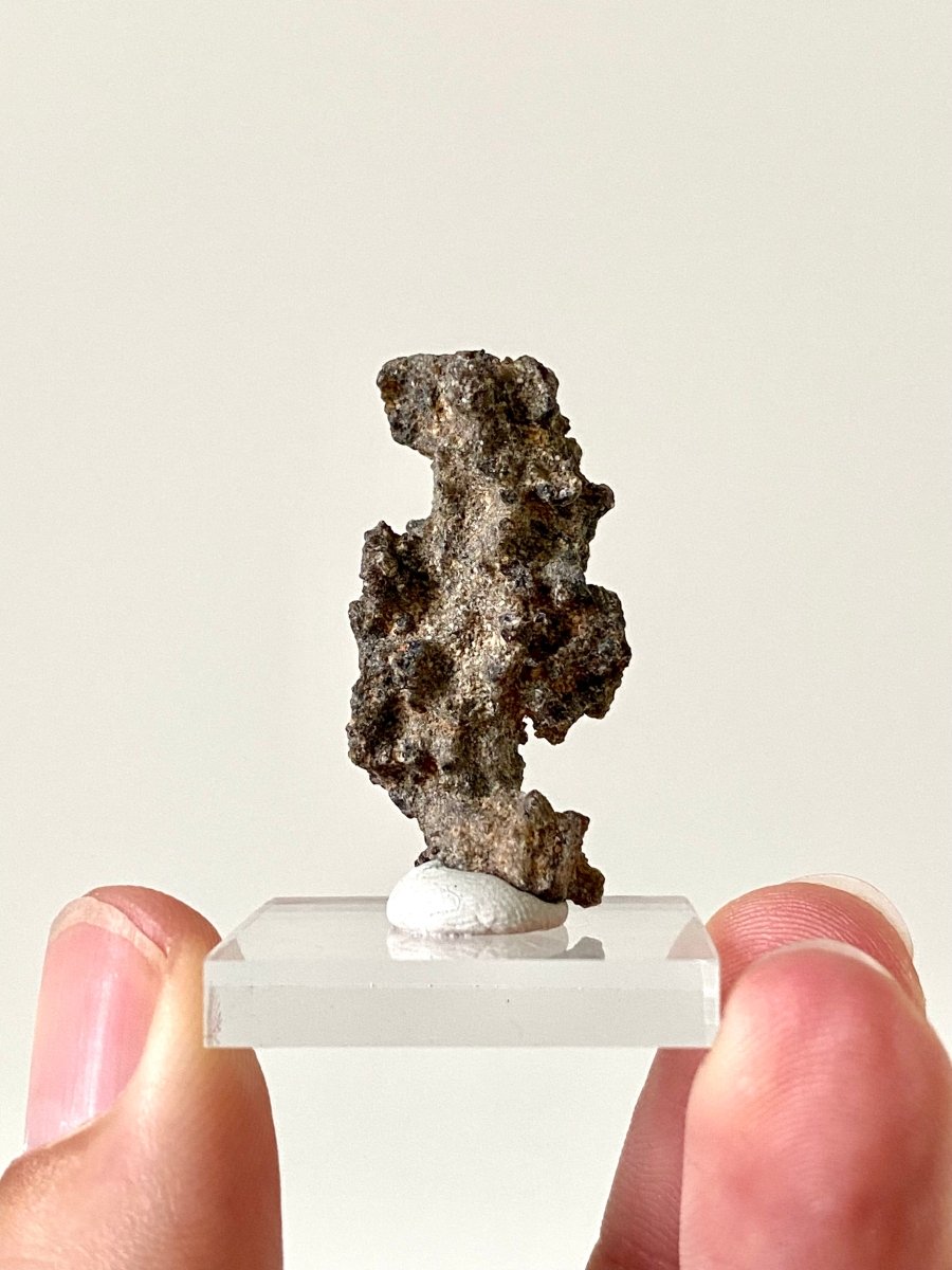 1.38" Fulgurite, Nature’s Lightning - Formed Gemstone! - FossilsAndMore