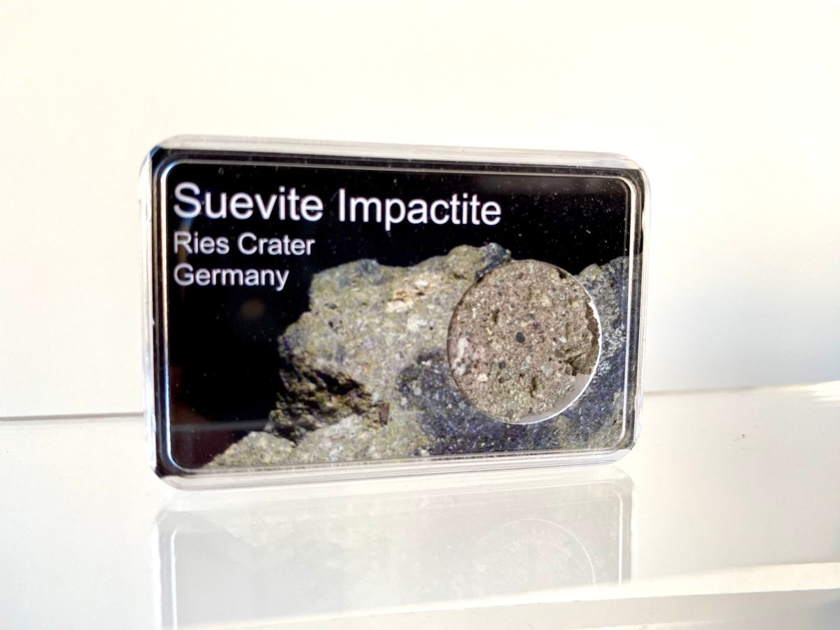 1.45" Suevite Impactite fragment - FossilsAndMore