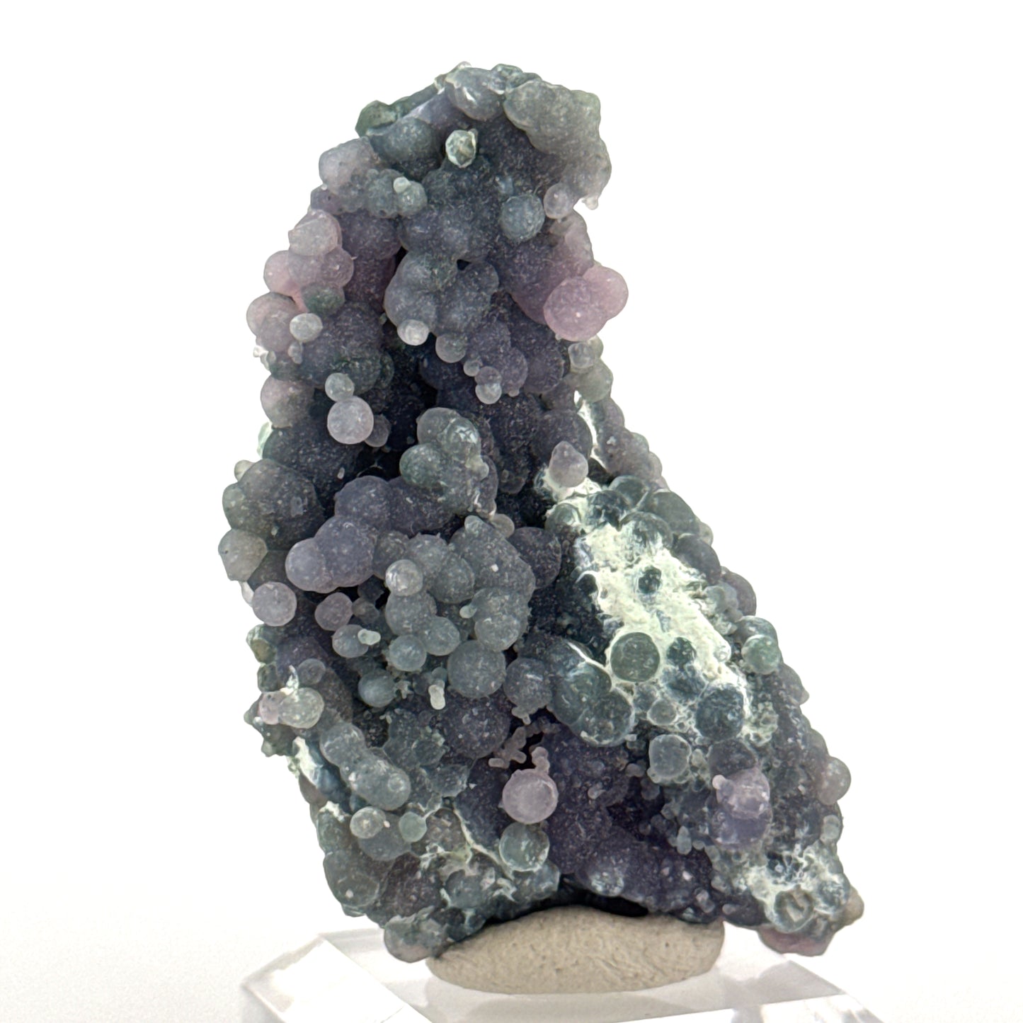Druifagaat cluster, mineraal uit Indonesië