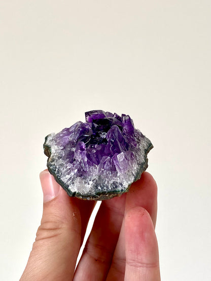 2.65" Raw Amethyst cluster from Uruguay, mineral cluster