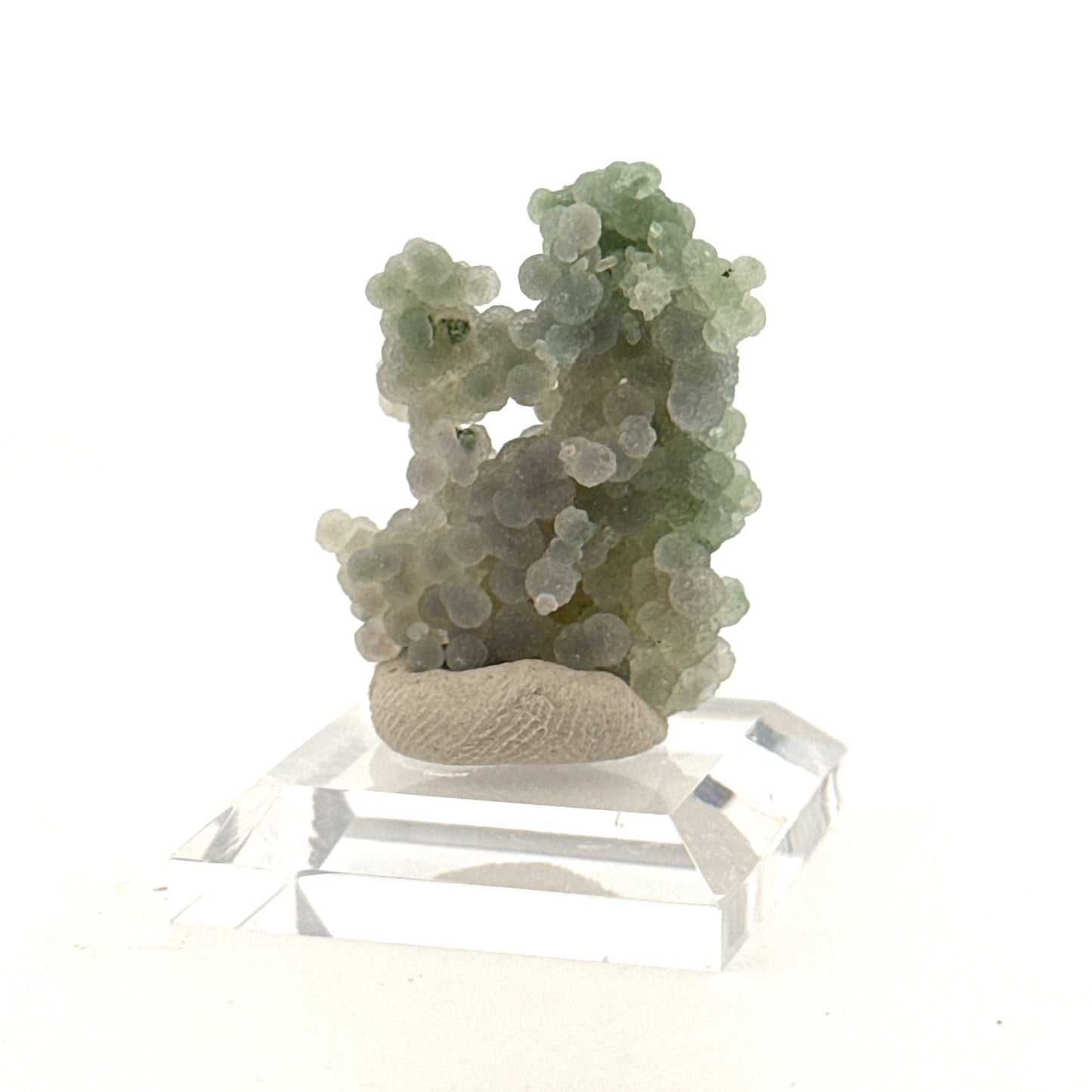 Druifagaat cluster, mineraal uit Indonesië