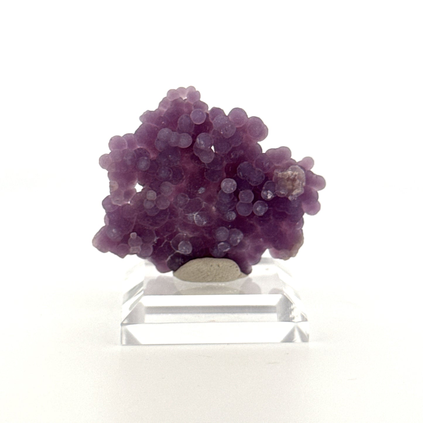 Druifagaat cluster, mineraal uit Indonesië