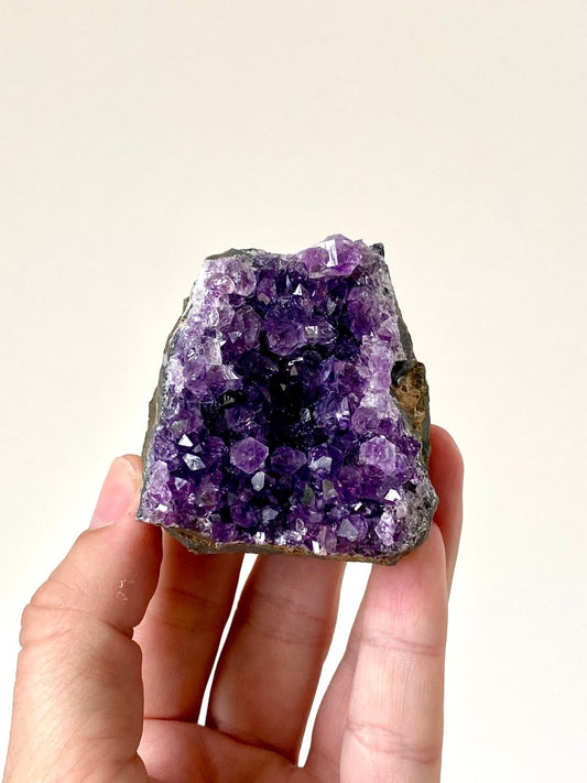 2.70" Raw Amethyst cluster from Uruguay, mineral cluster - FossilsAndMore