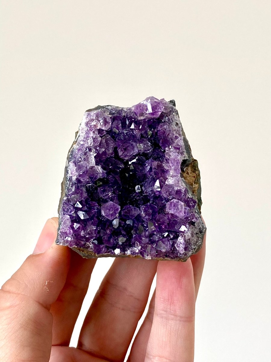 2.70" Raw Amethyst cluster from Uruguay, mineral cluster - FossilsAndMore