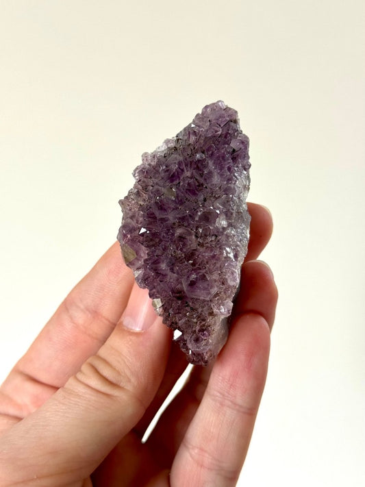 2.88" Raw Amethyst cluster from Uruguay, mineral cluster - FossilsAndMore