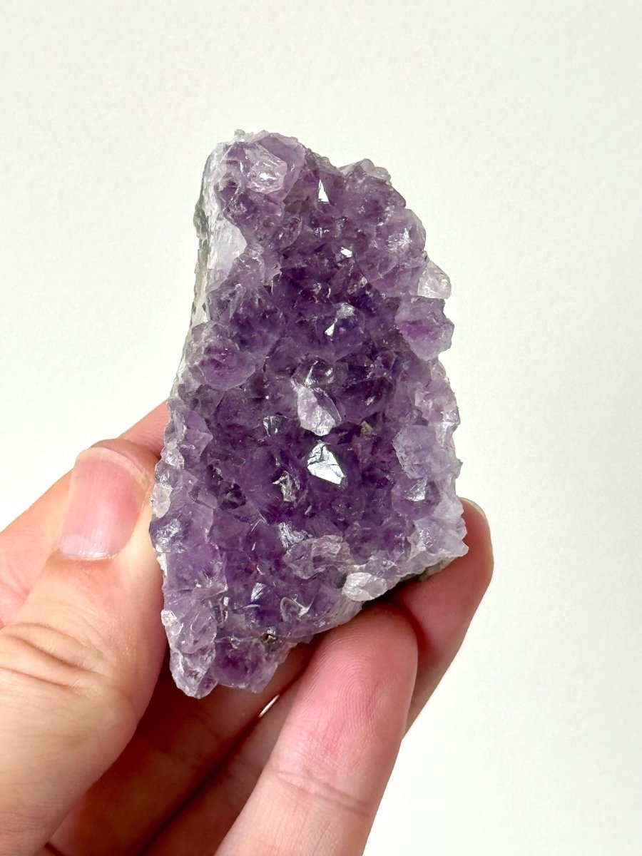 2.90" Raw Amethyst cluster from Uruguay, mineral cluster - FossilsAndMore