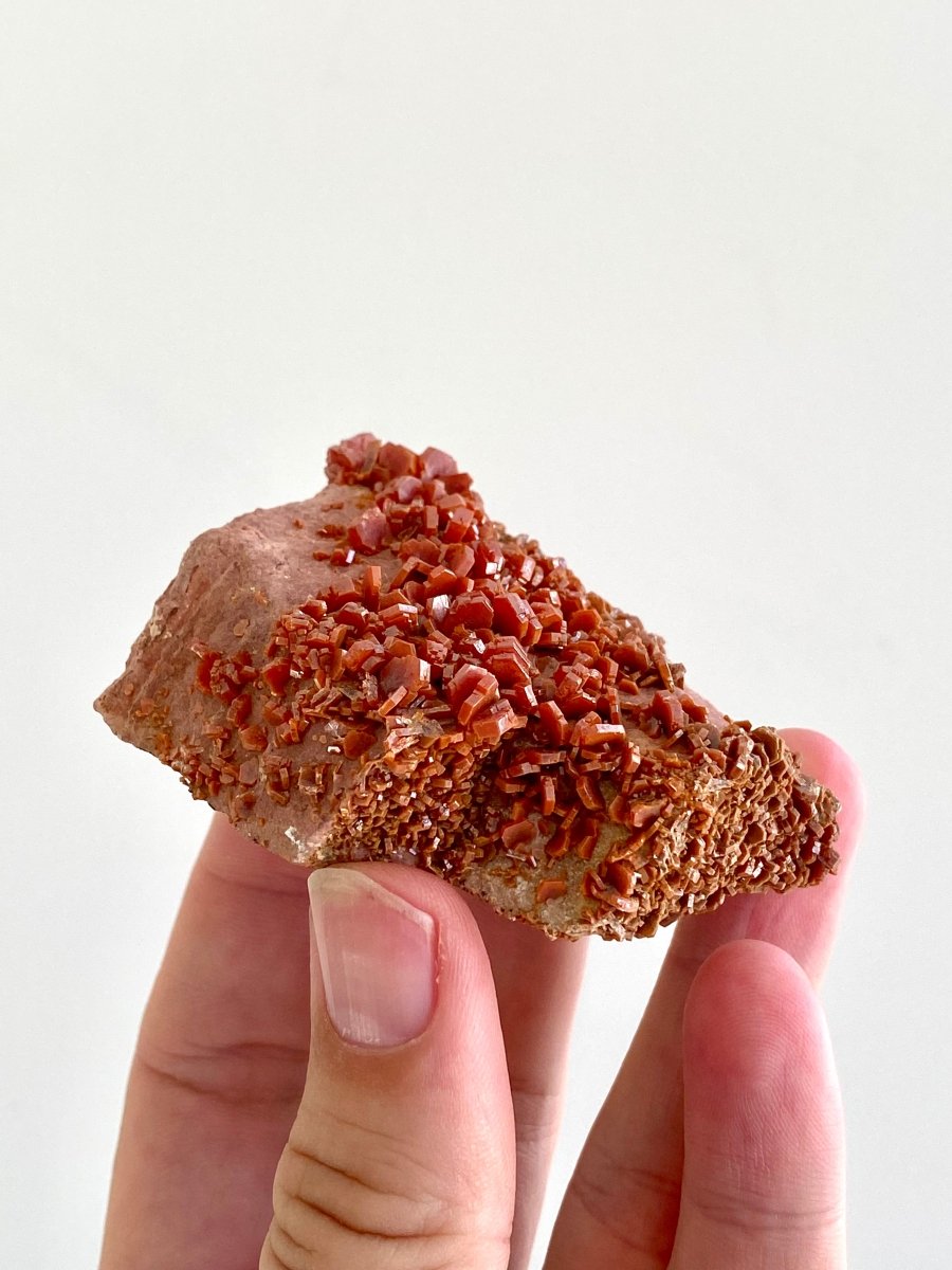 2.92" Vanadinite mineral from Morocco - FossilsAndMore