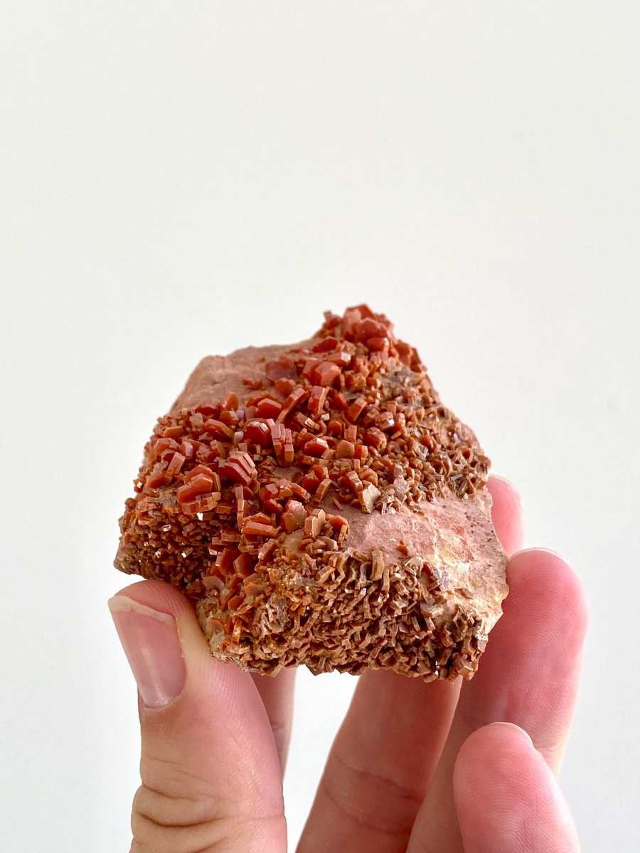 2.92" Vanadinite mineral from Morocco - FossilsAndMore