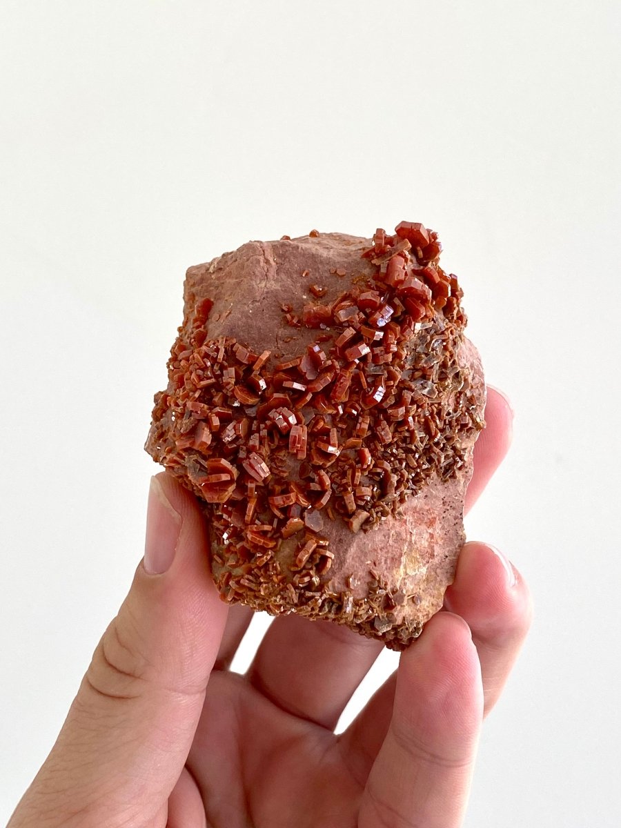 2.92" Vanadinite mineral from Morocco - FossilsAndMore