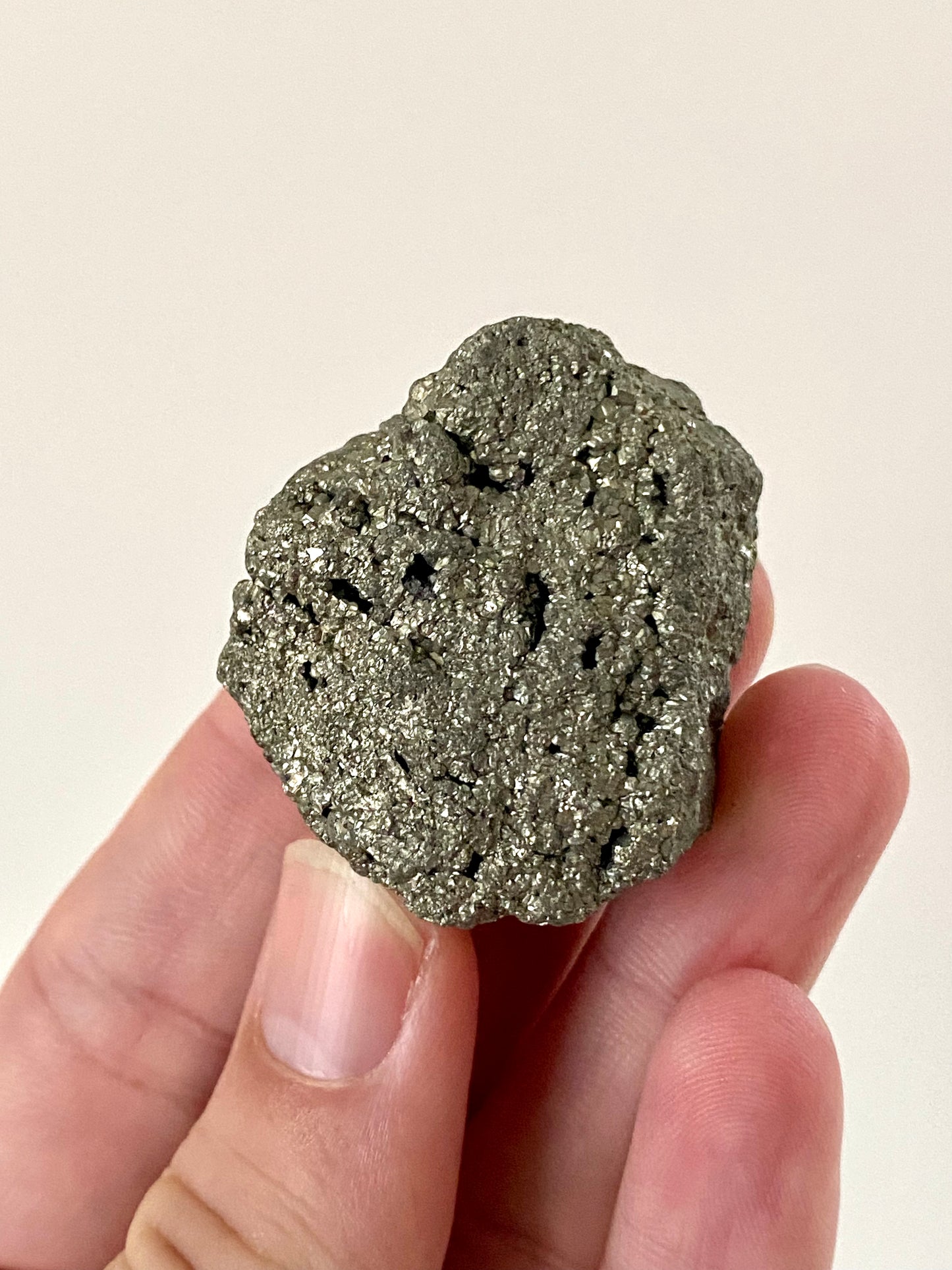 Pyrite from Peru, mineral