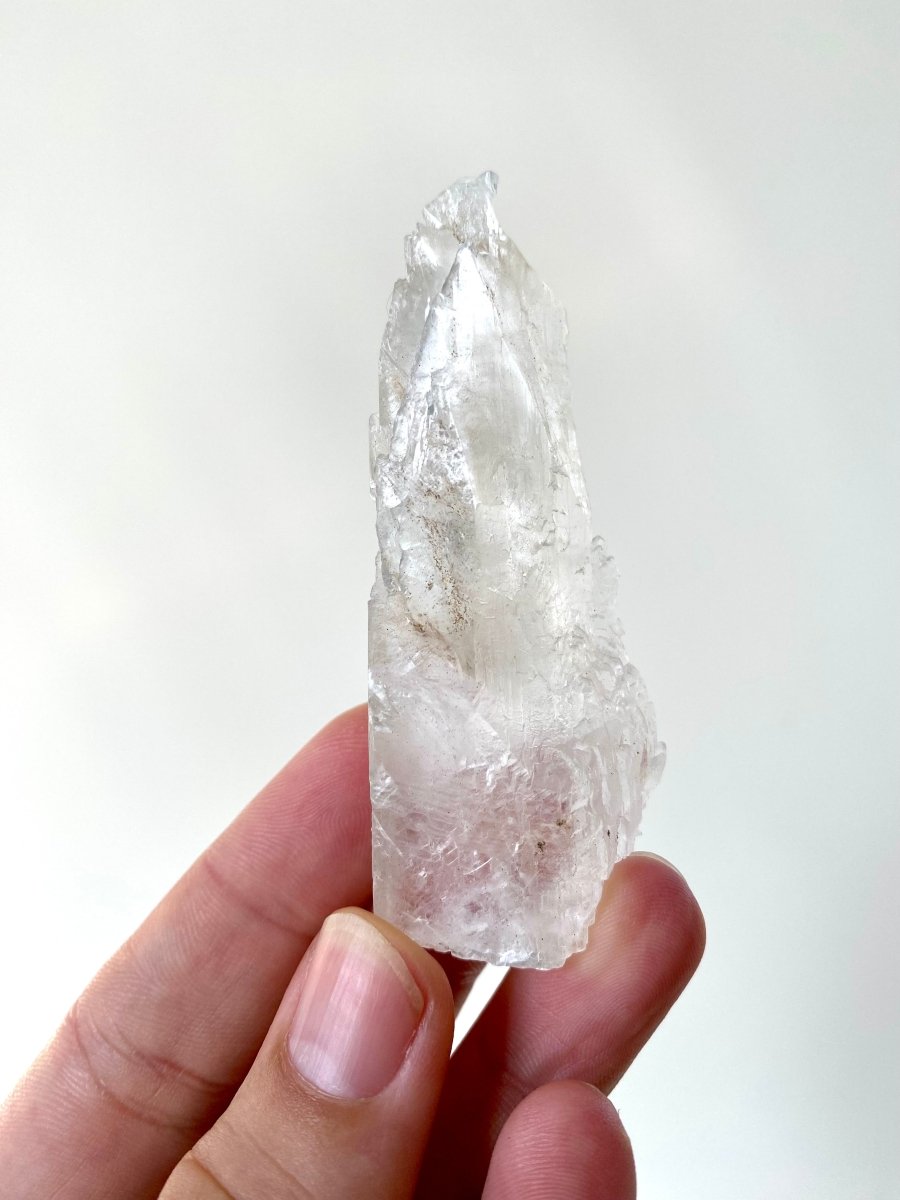 3.09" Raw Selenite mineral from Mexico - FossilsAndMore