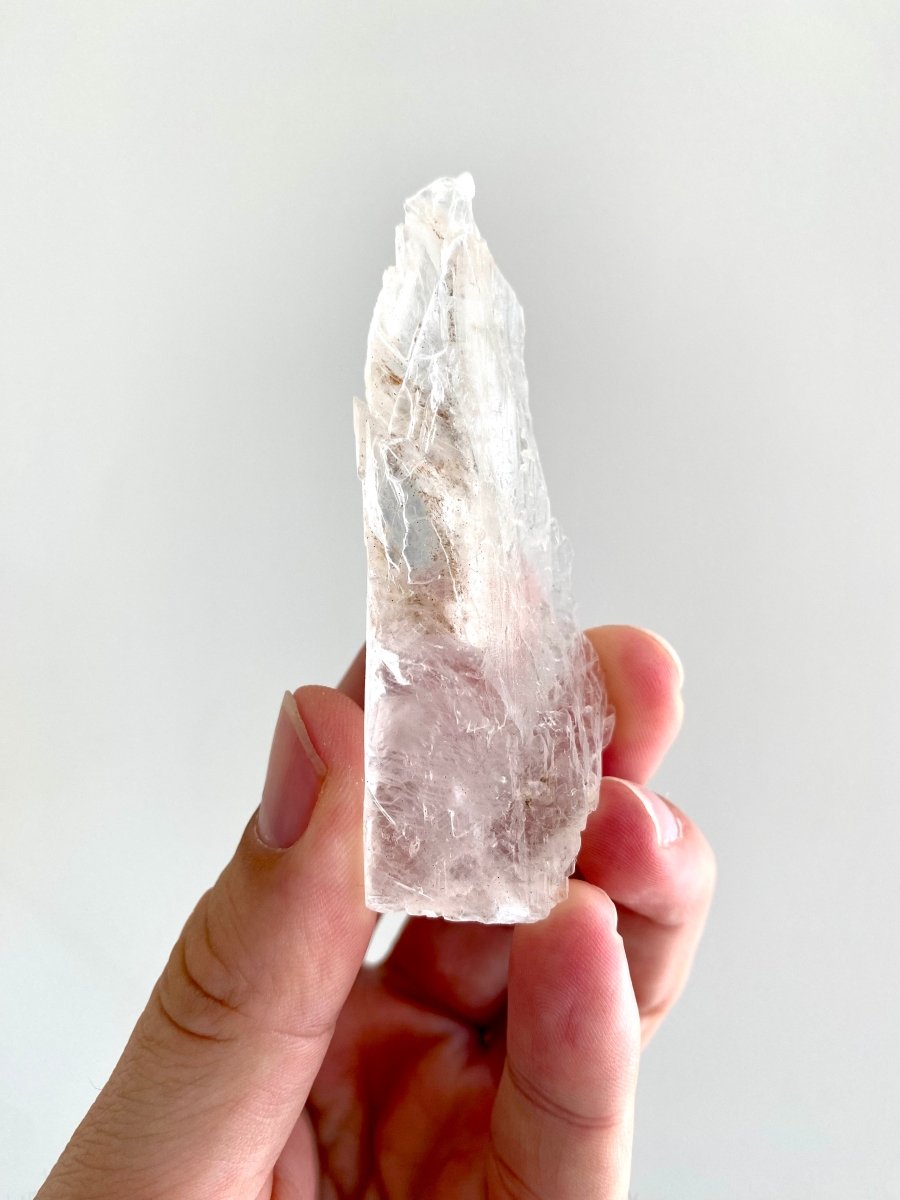 3.09" Raw Selenite mineral from Mexico - FossilsAndMore