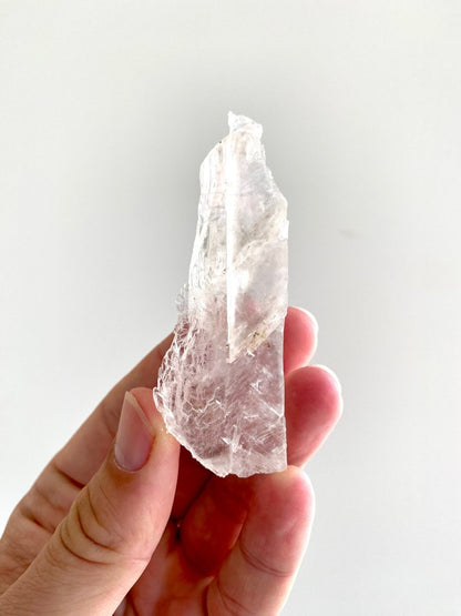 3.09" Raw Selenite mineral from Mexico - FossilsAndMore