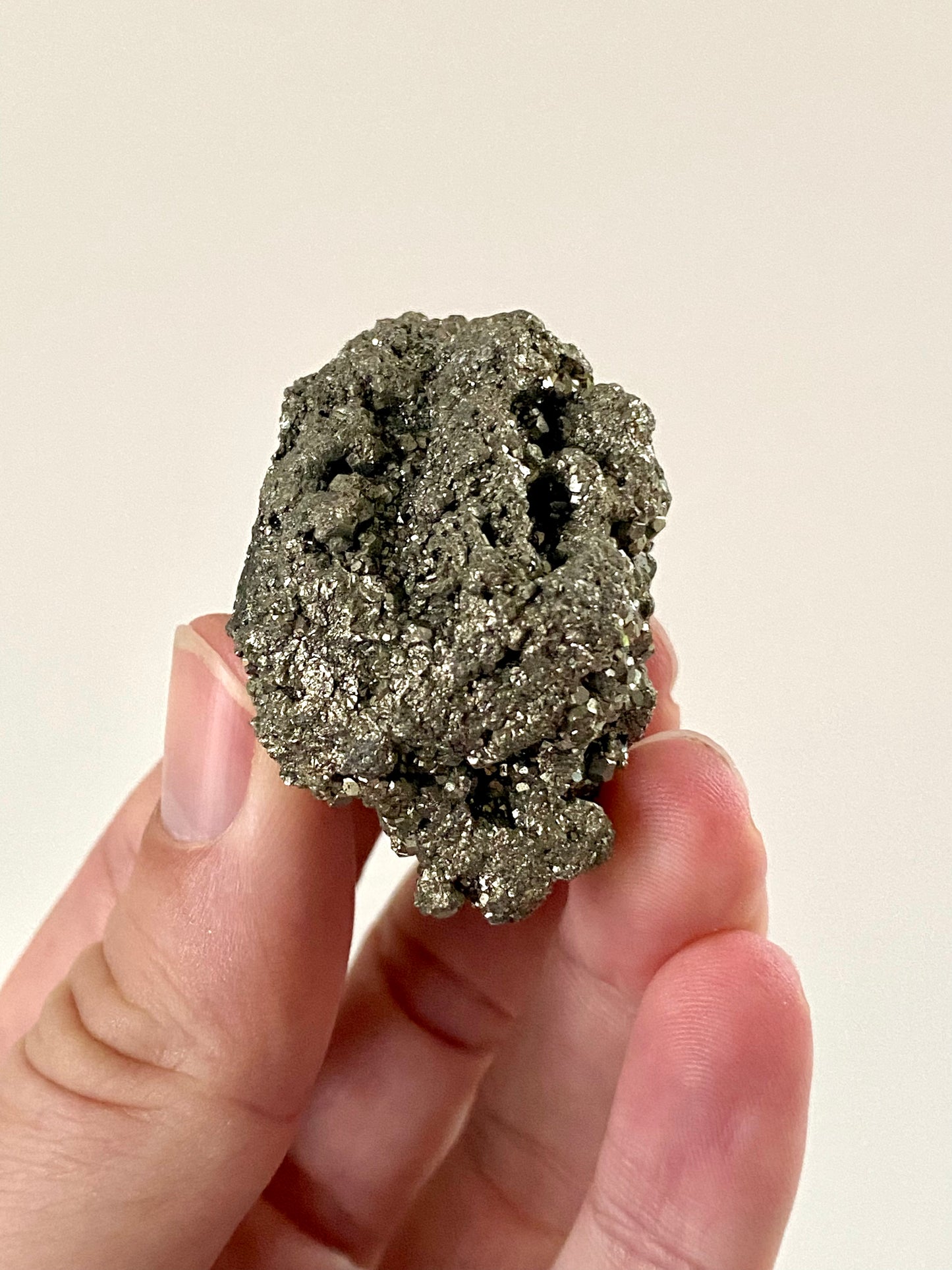 Pyrite from Peru, mineral