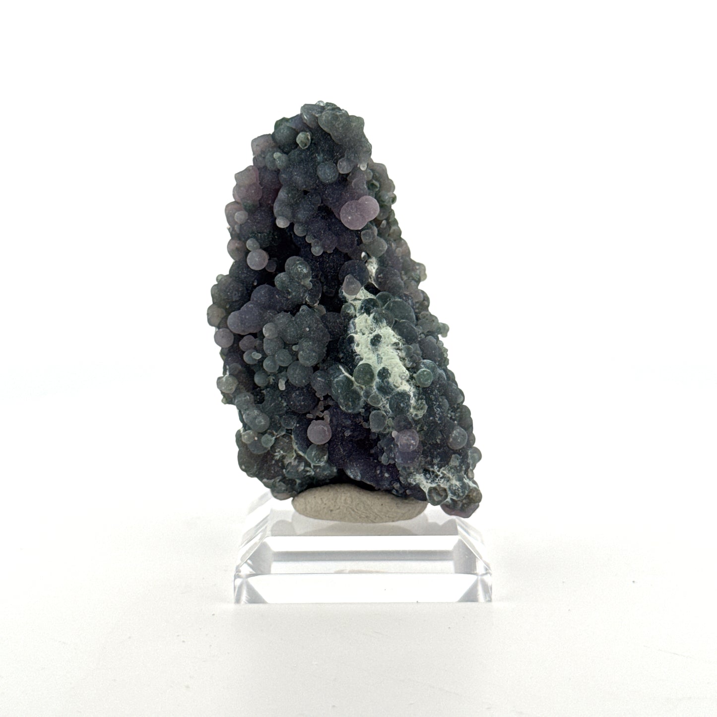Druifagaat cluster, mineraal uit Indonesië