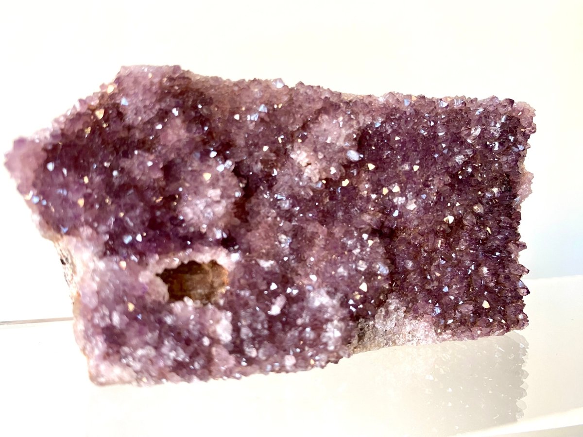 3.54" Amethyst cluster from Turkey, (251 grams) mineral cluster - FossilsAndMore