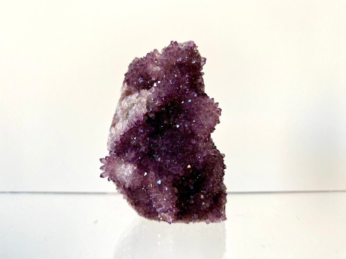 3.63" Amethyst cluster from Turkey, (90 grams) mineral cluster - FossilsAndMore