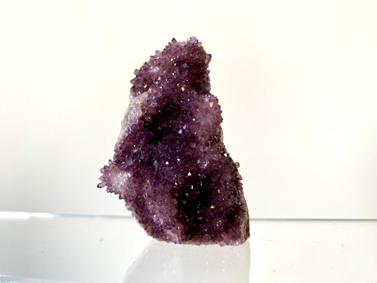 3.63" Amethyst cluster from Turkey, (90 grams) mineral cluster - FossilsAndMore