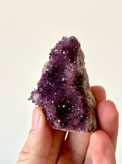 3.63" Amethyst cluster from Turkey, (90 grams) mineral cluster - FossilsAndMore