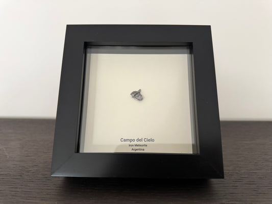Campo del Cielo Meteorite Fragment in 3D picture frame
