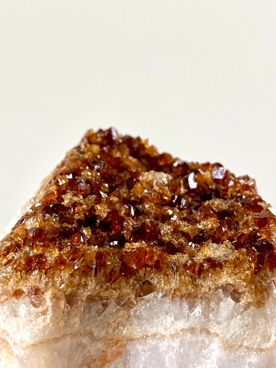 4.43" Raw Citrine cluster from Uruguay, mineral cluster - FossilsAndMore