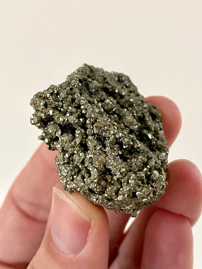 Pyrite from Peru, mineral