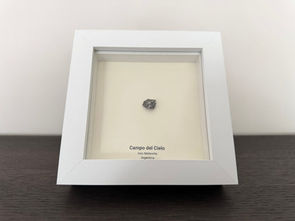 Campo del Cielo Meteorite Fragment in 3D picture frame