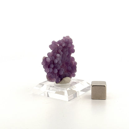 Druifagaat cluster, mineraal uit Indonesië