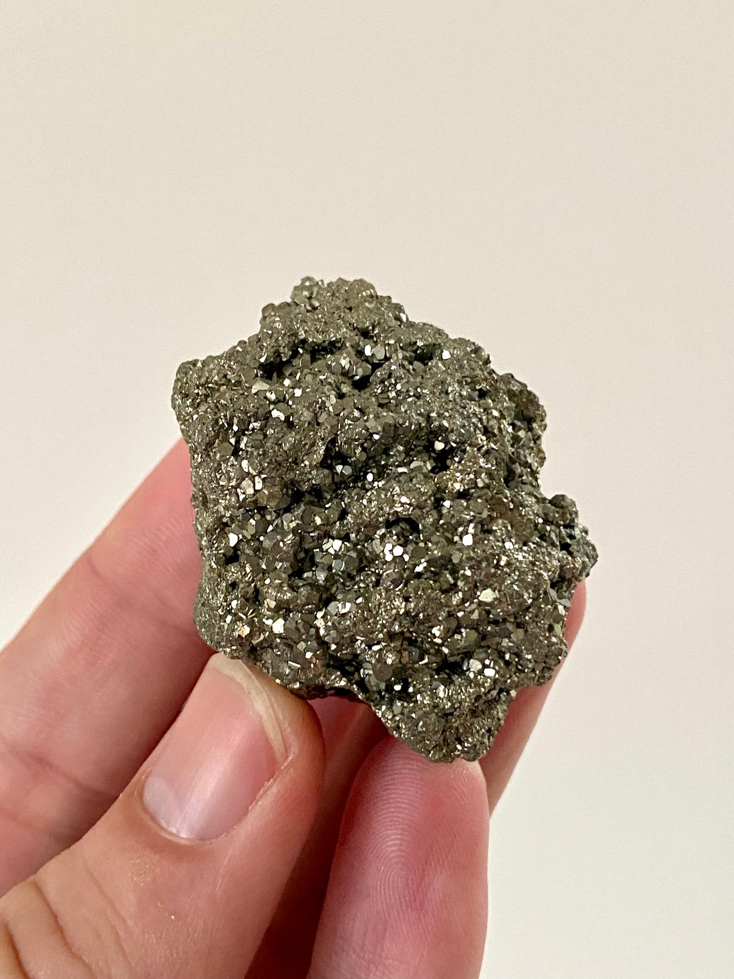 Pyrite from Peru, mineral