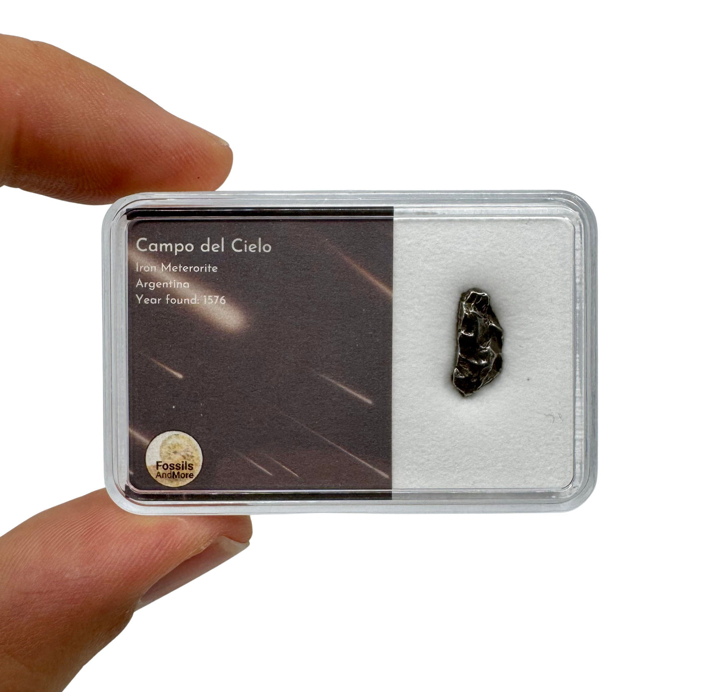 Klein Campo del Cielo meteorietfragment uit Argentinië in Gift Box