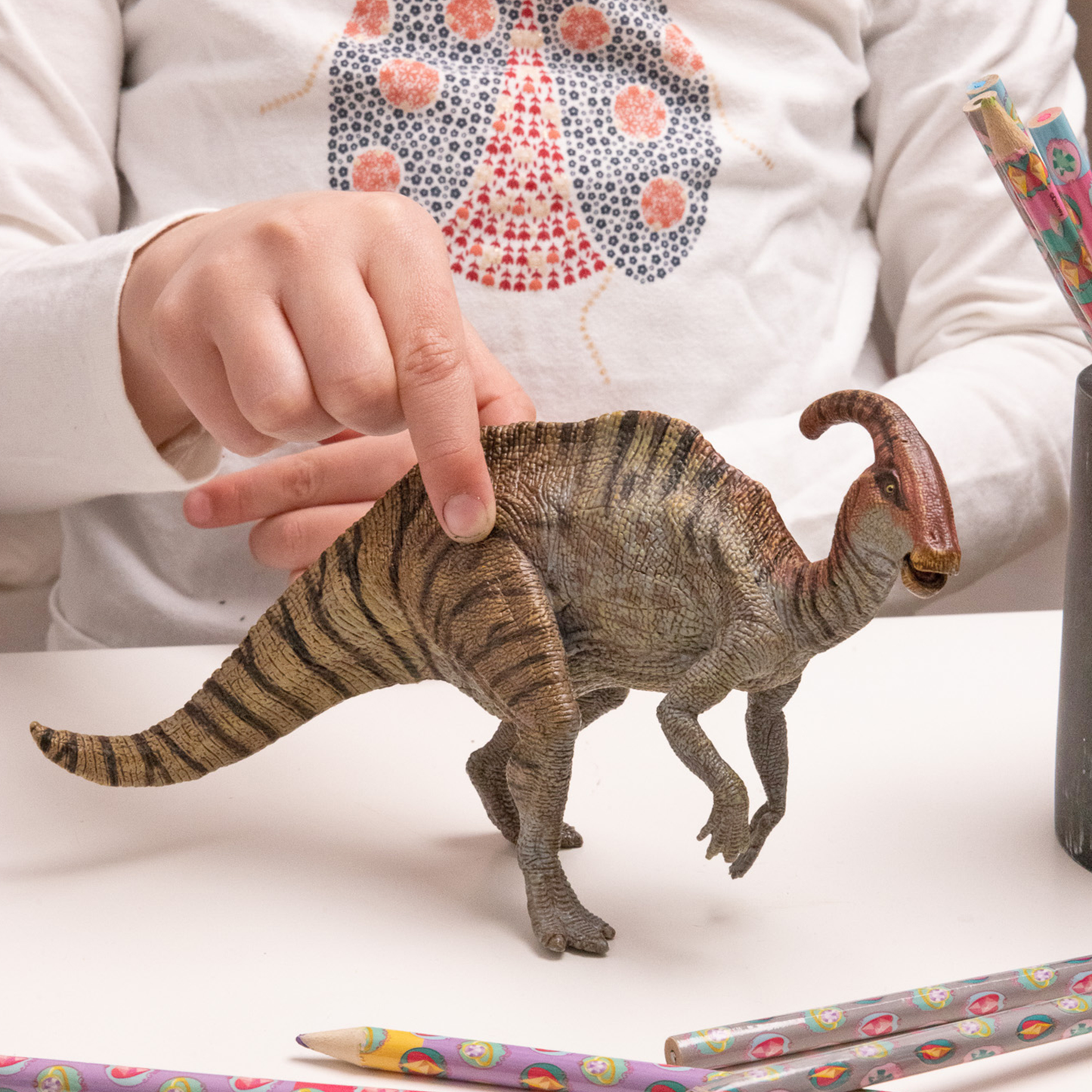 Parasaurolophus figuur van Papo 