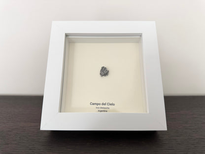 Campo del Cielo Meteorite Fragment in 3D picture frame