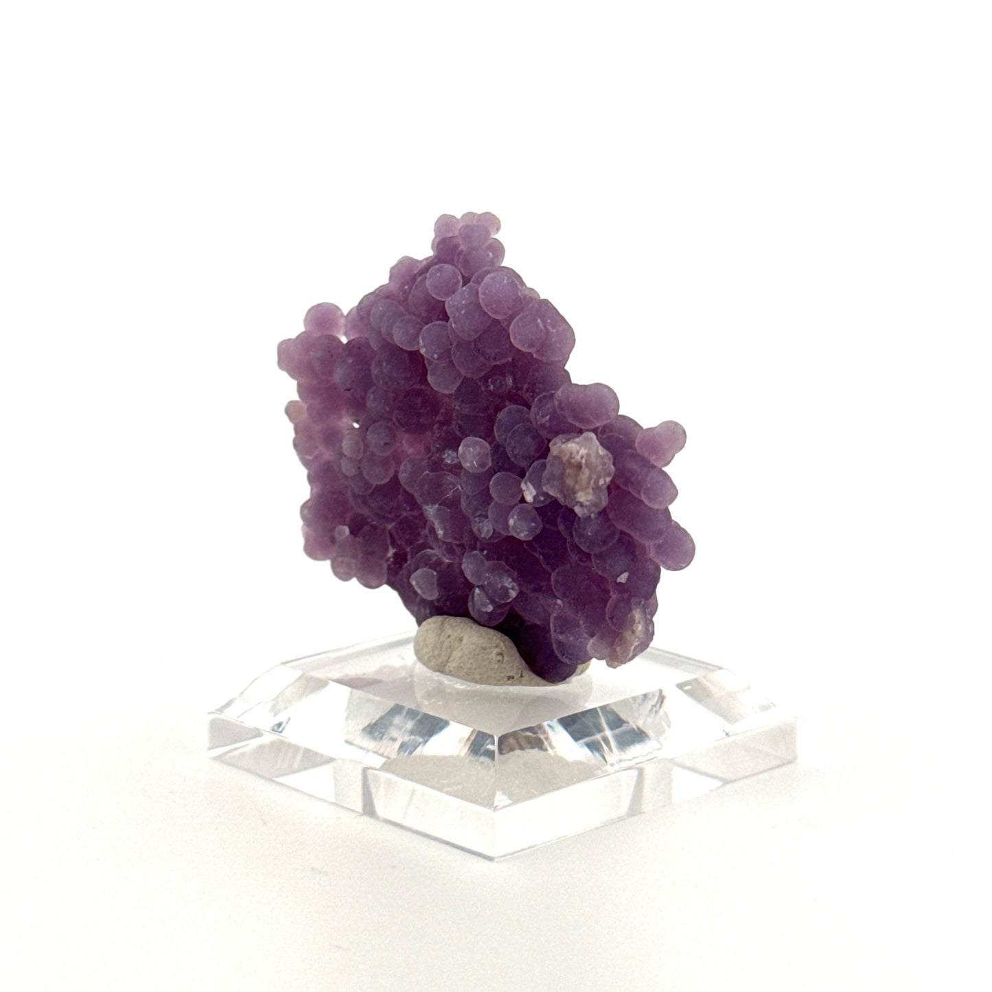 Druifagaat cluster, mineraal uit Indonesië