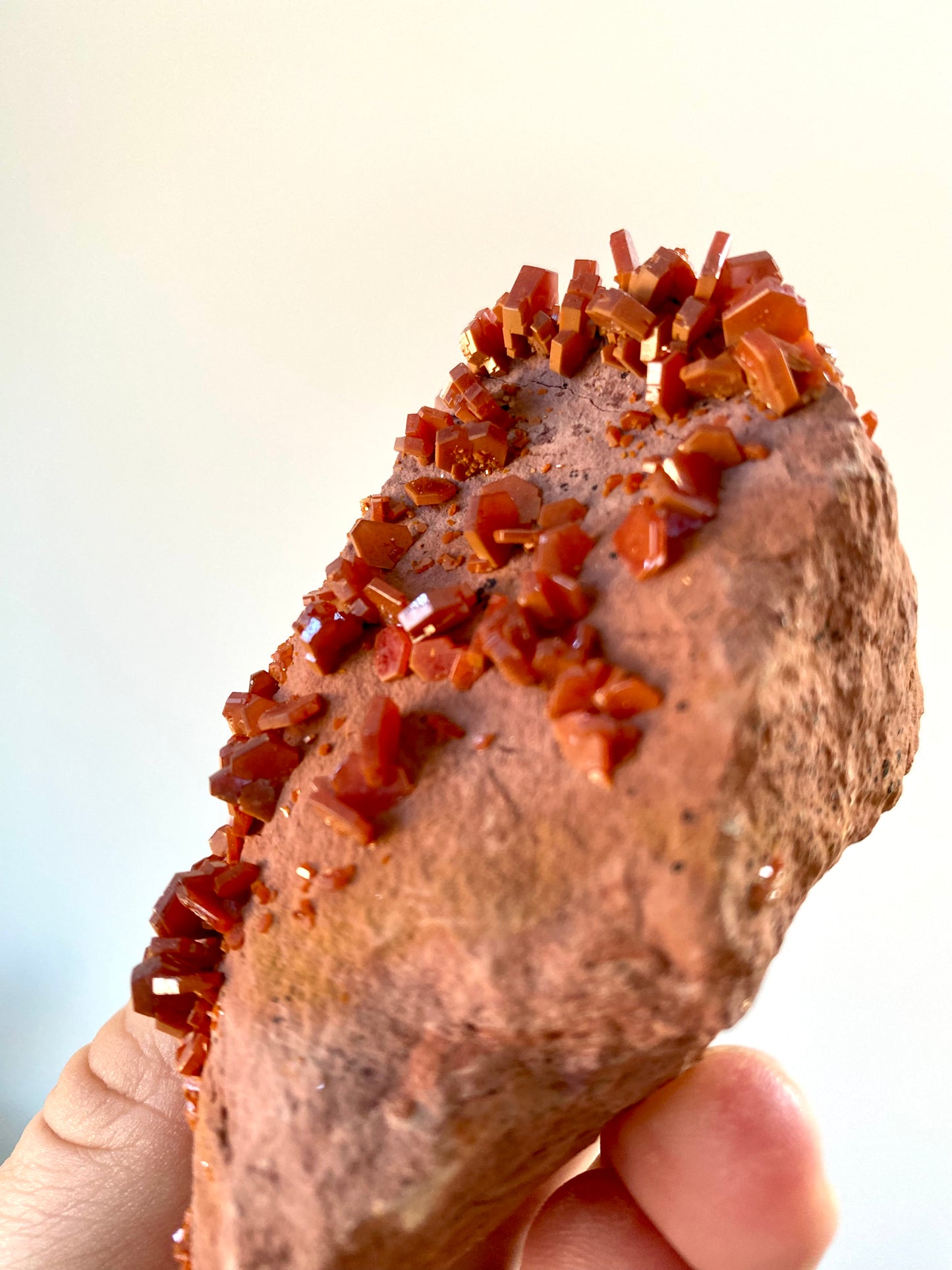 Vanadinite mineral from Morocco