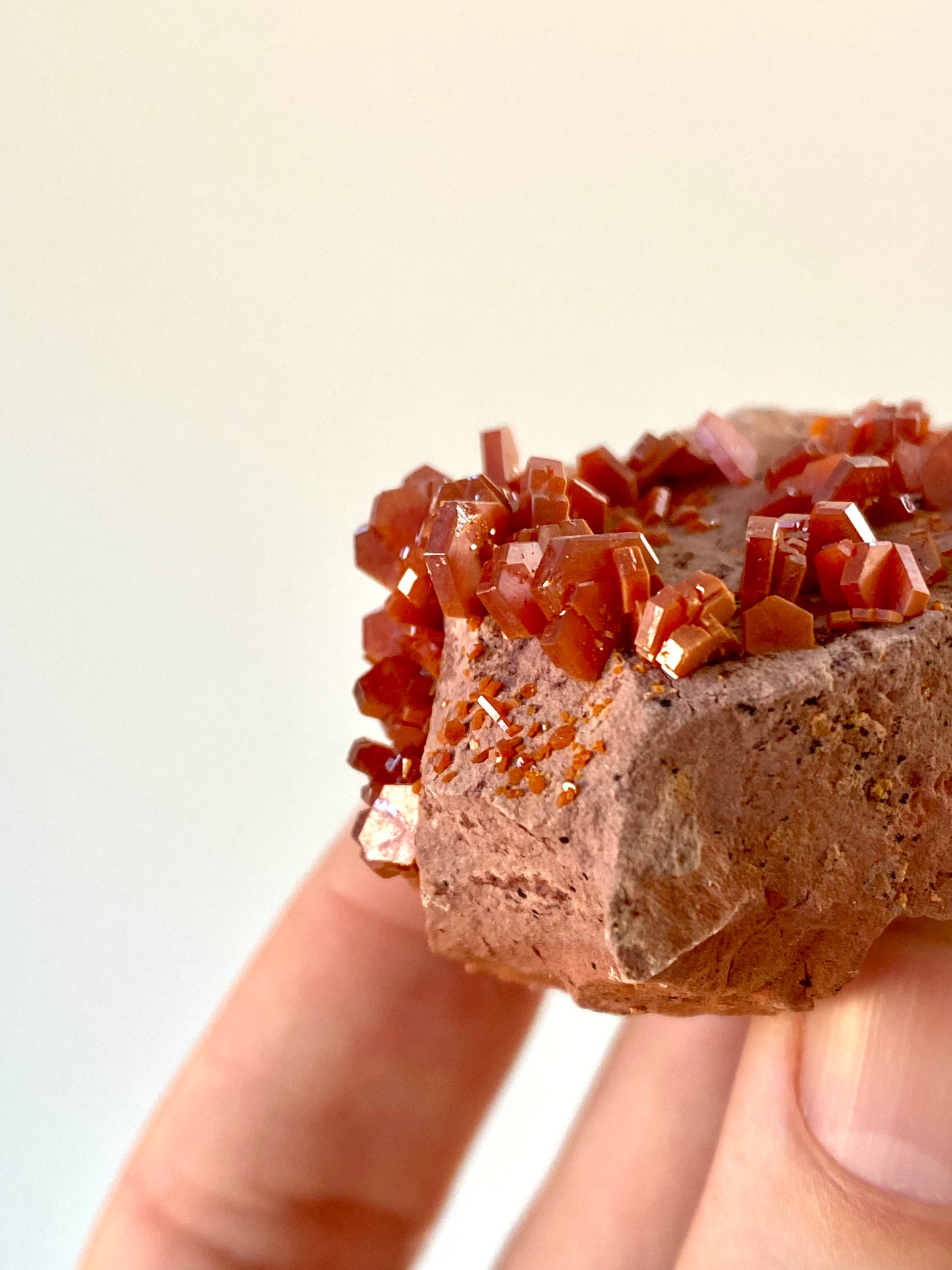 Vanadinite mineral from Morocco