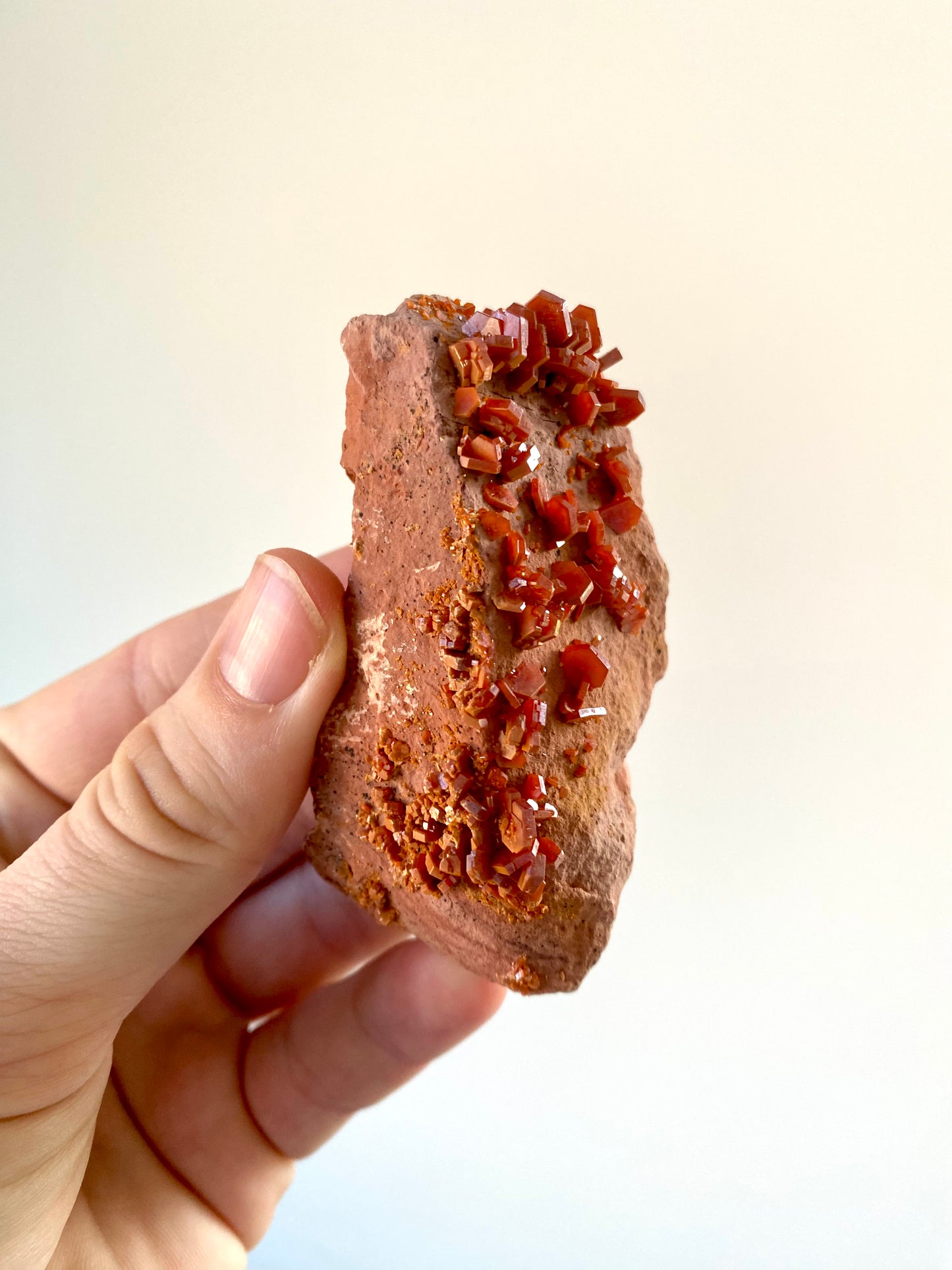 Vanadinite mineral from Morocco