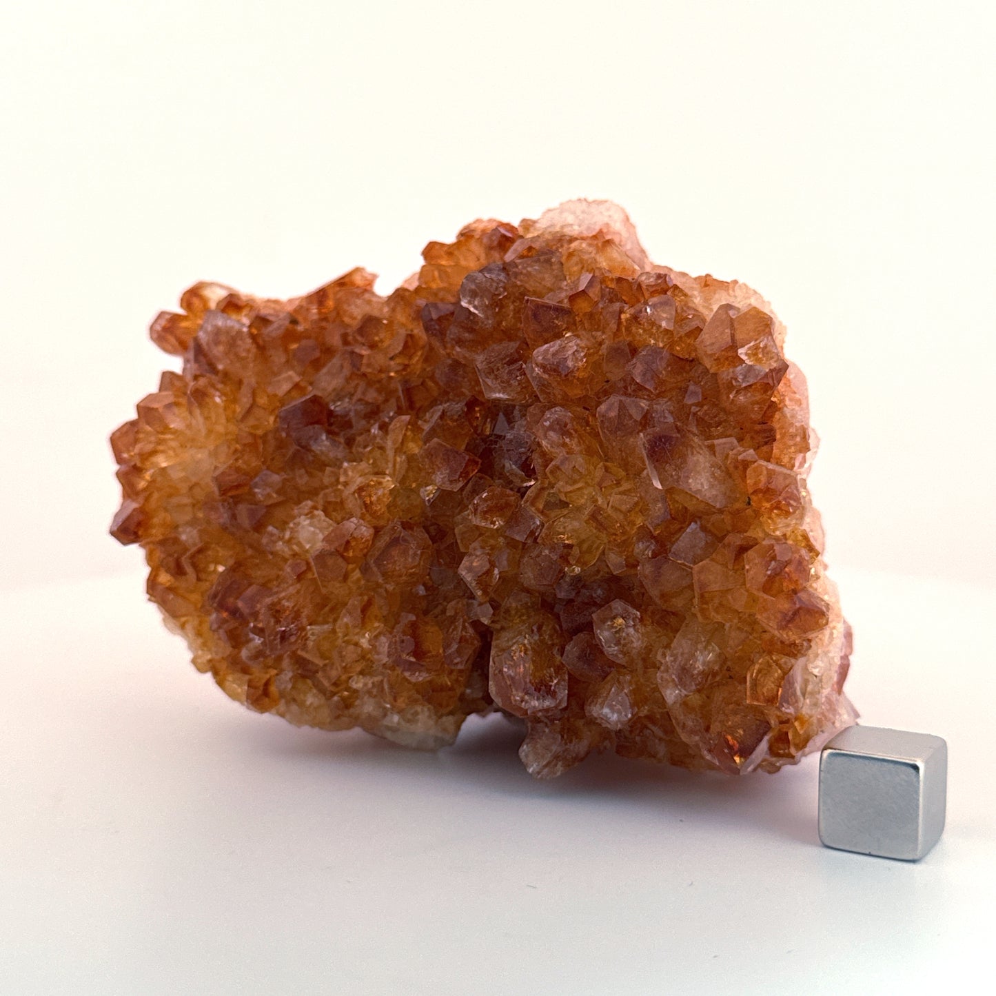 Heat treated Amethyst cluster (312 Grams) from Uruguay