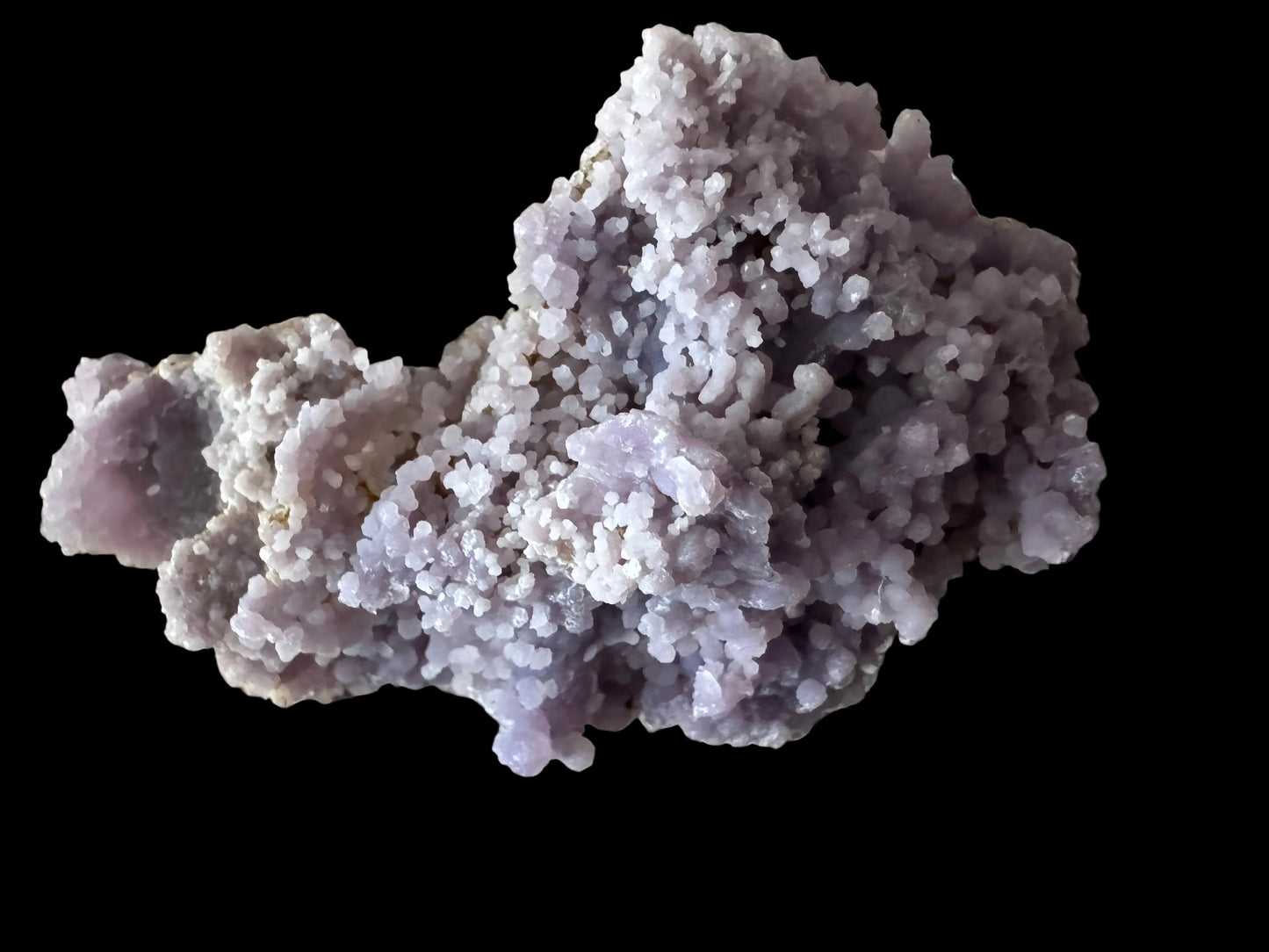 Druifagaat cluster, mineraal uit Indonesië