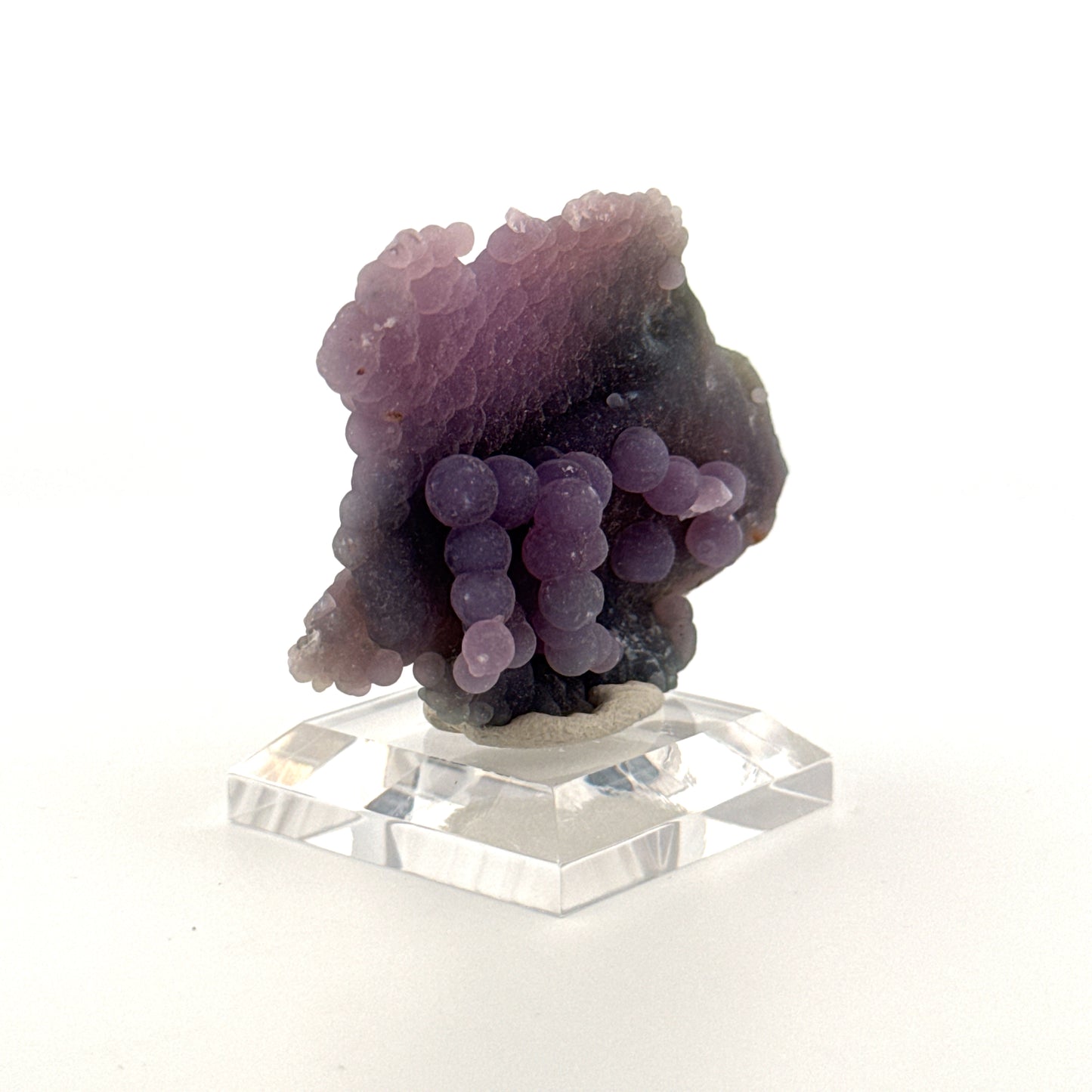 Druifagaat cluster, mineraal uit Indonesië